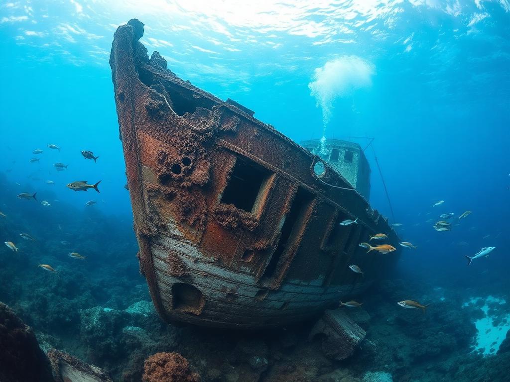 Shipwreck Exploring