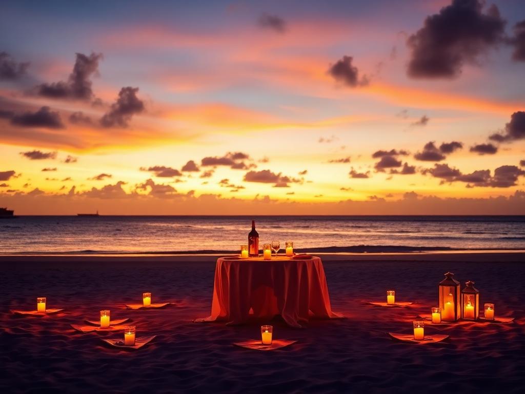 Sunset dinner